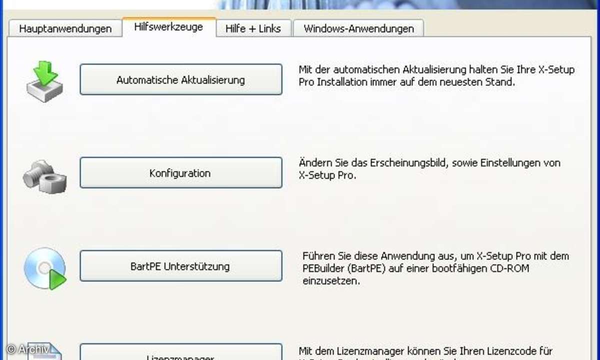Windows-Tuning: X-Setup Pro