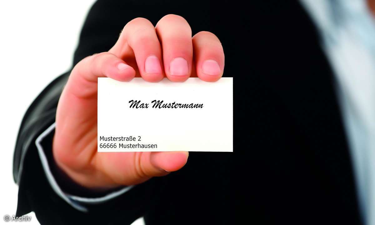 Visitenkarte