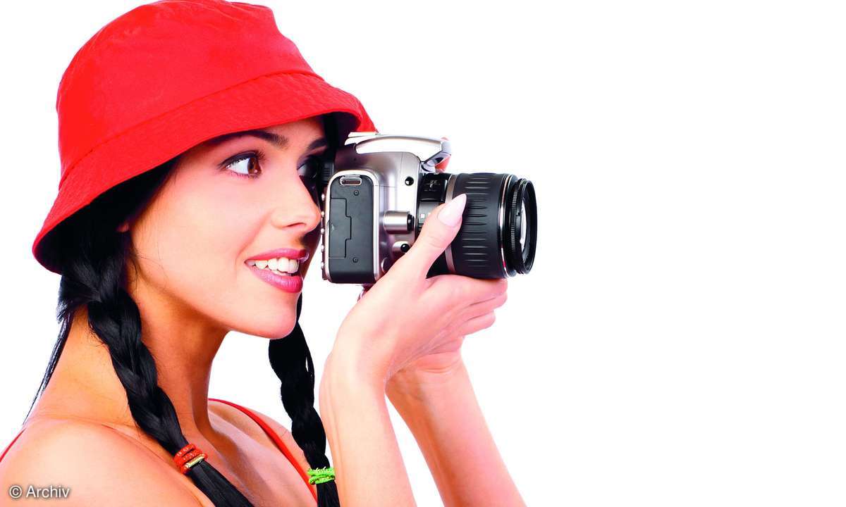 Foto Spiegelreflex Frau