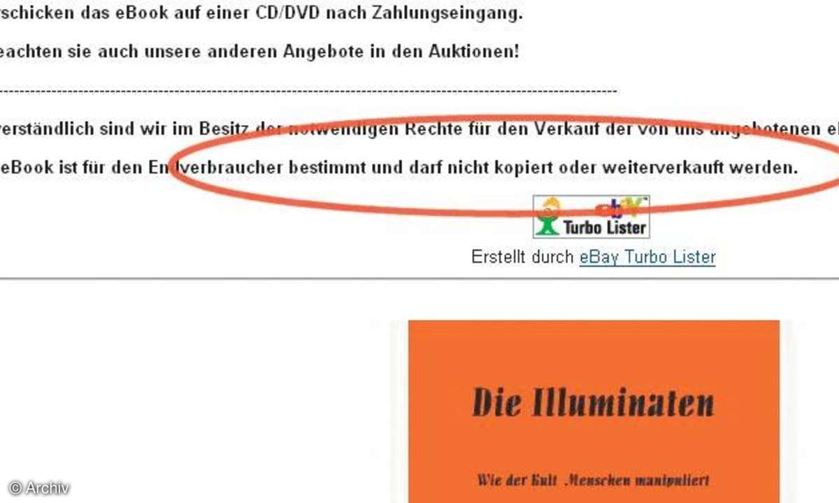 Knebelverträge beim Download