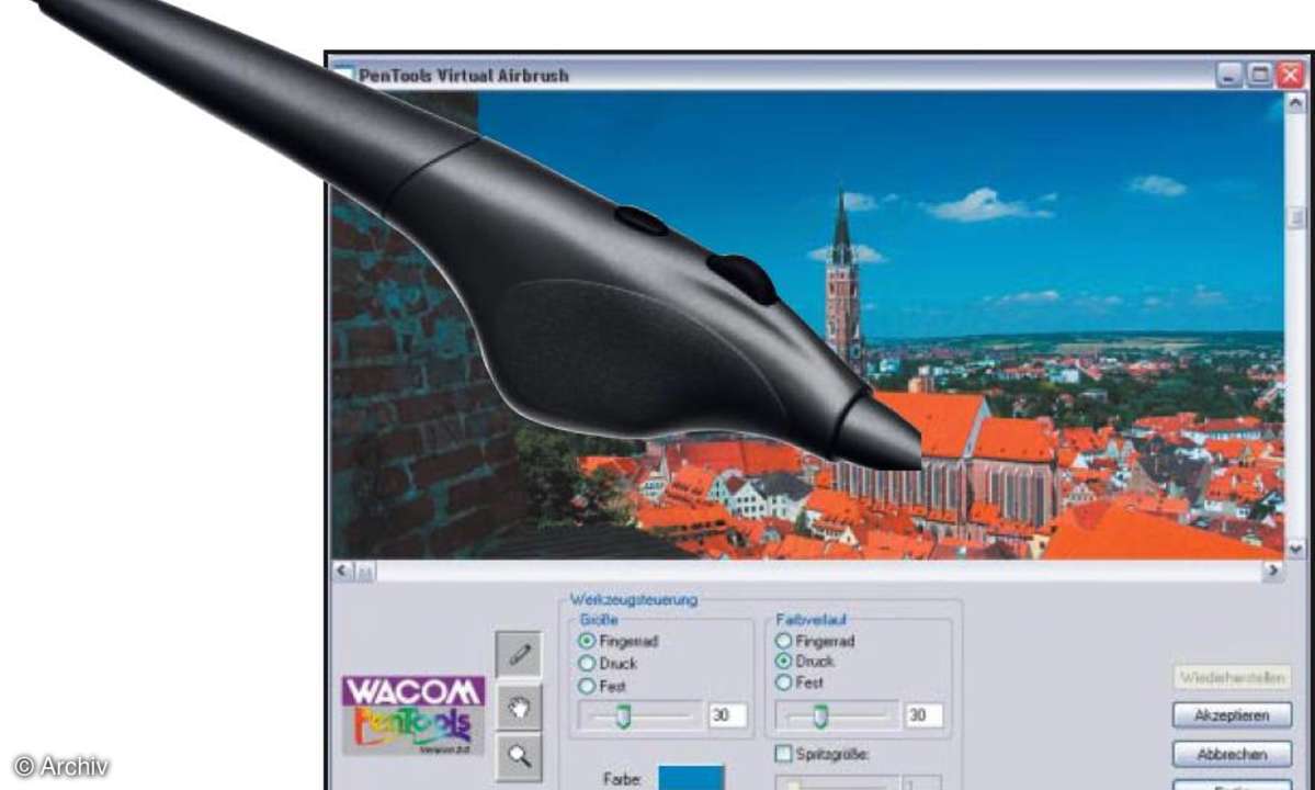 Malen am PC: Wacom PenTools