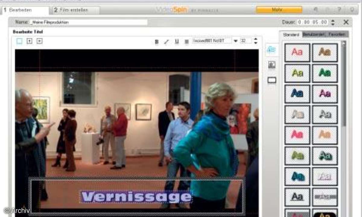 Filme schneiden und ins WEB stellen