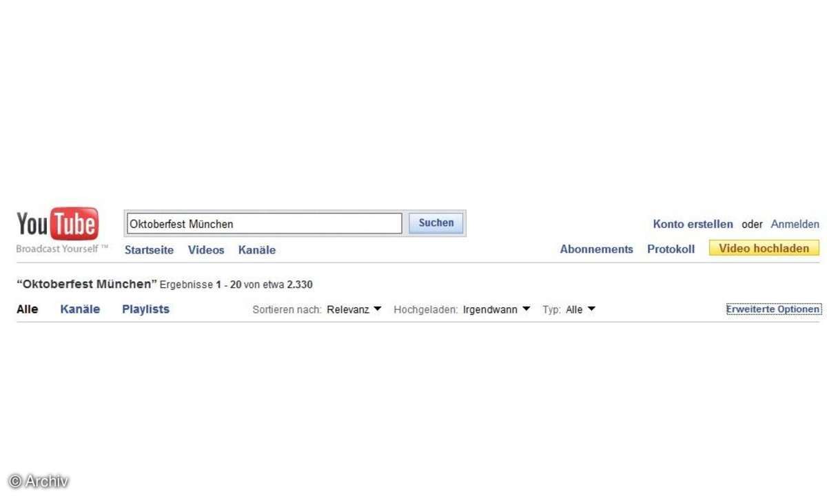 Tipps und Tricks zu YouTube