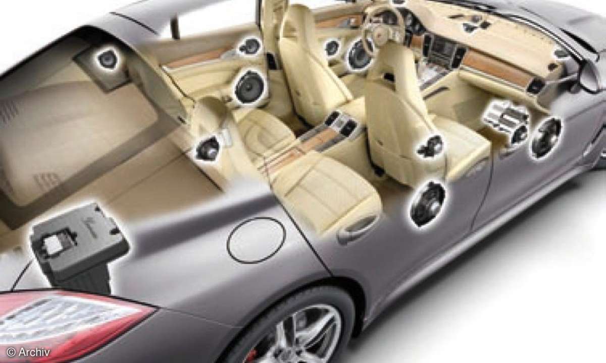 High-End-Audio-System des Panamera