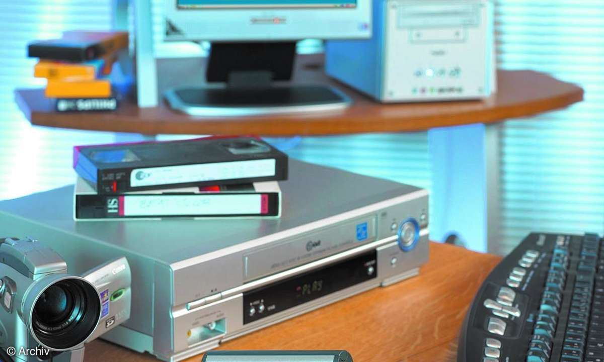 Aufbau mit einer externen Video-Konverter-Box