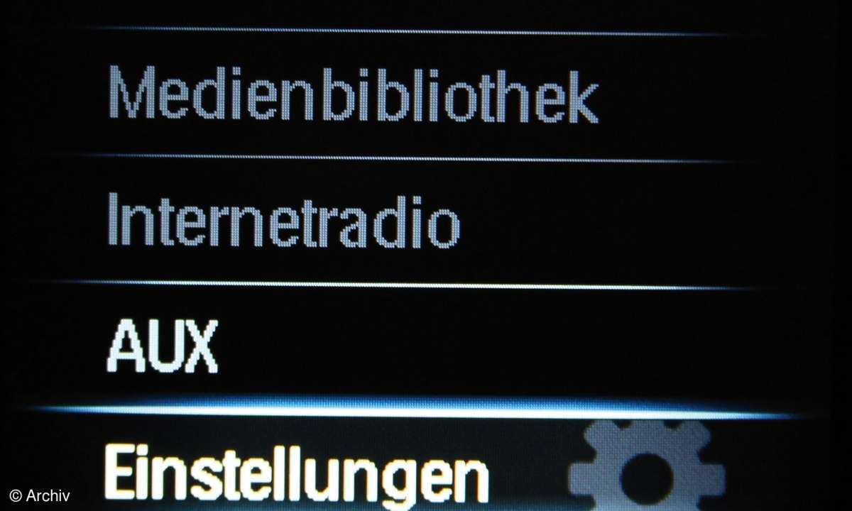 Webradio anschließen