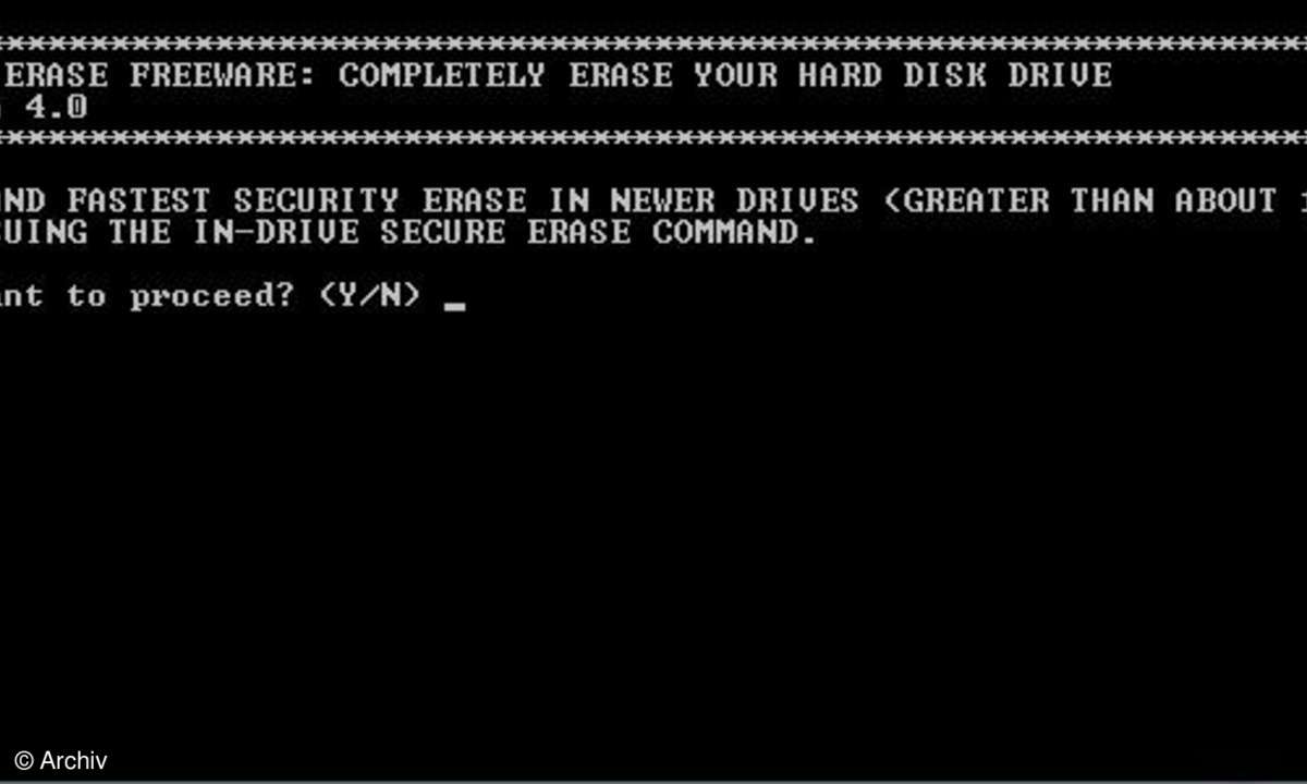 Secure Erase