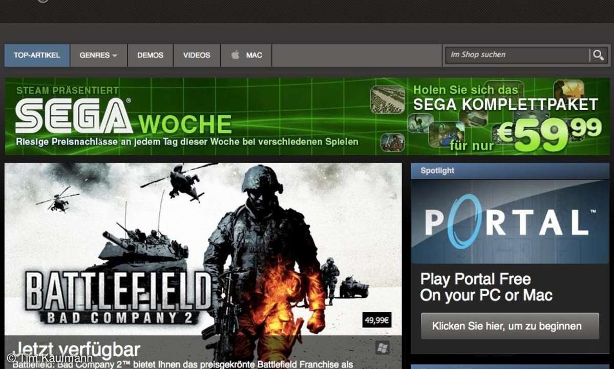 Tipp für Gamer: Steam