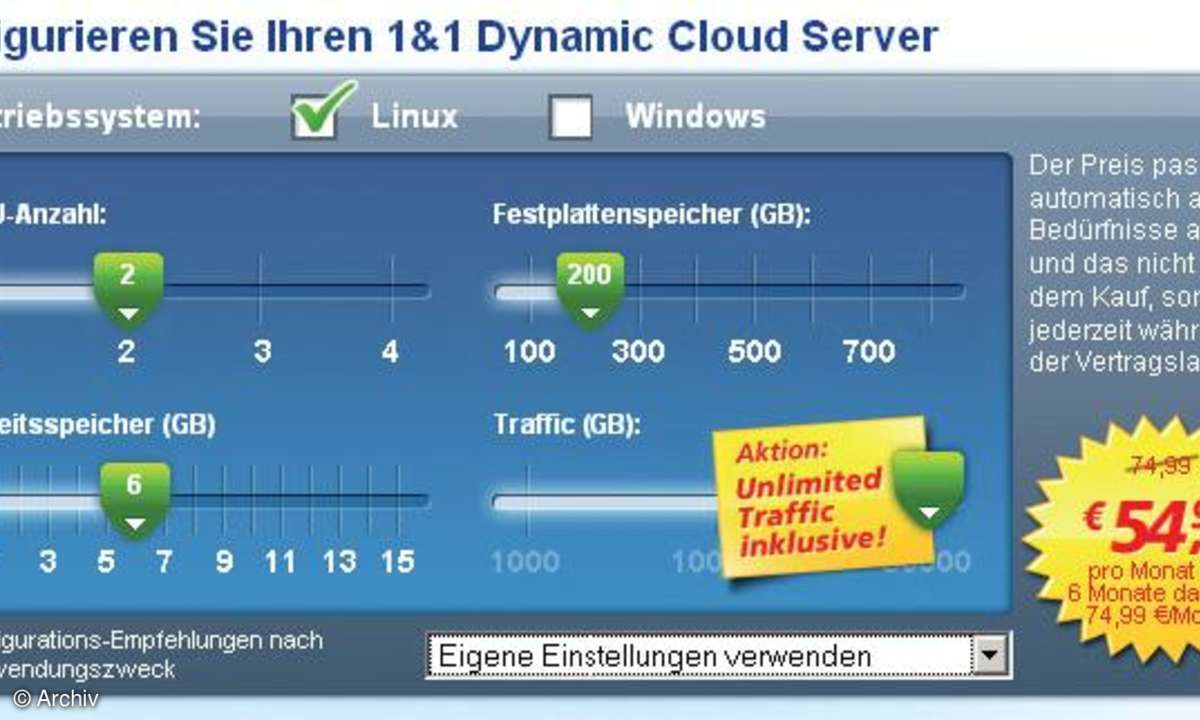 Virtuelle Server unter Linux