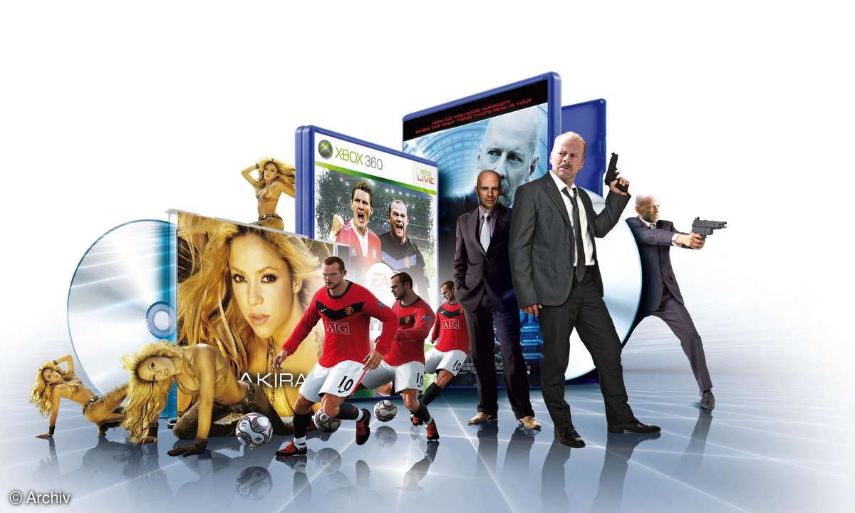 CDs, DVDs und Blu-rays kopieren