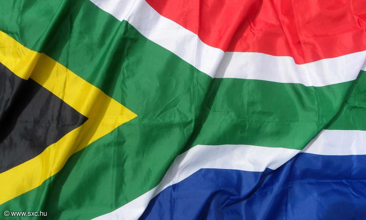 Südafrikanische Flagge