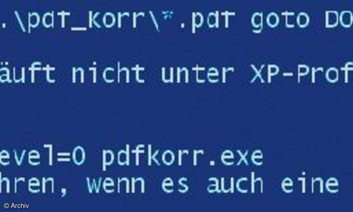 Batch-Programmierung