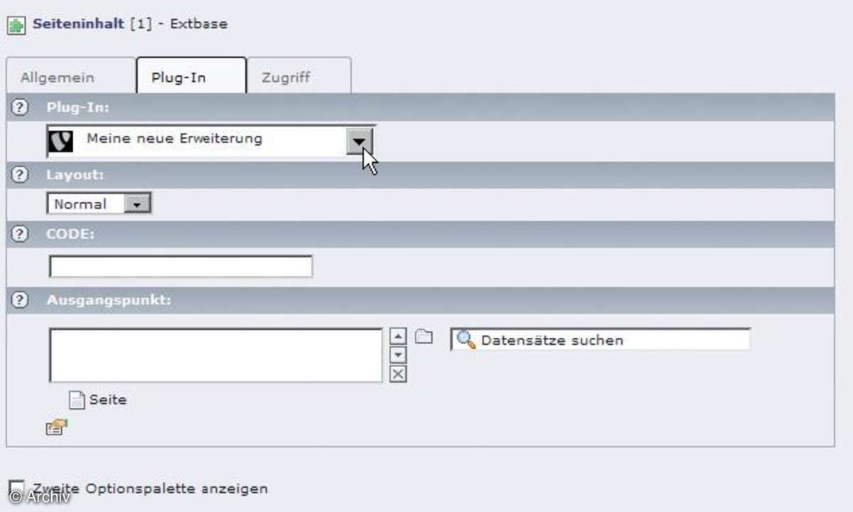 Typo3 mit Fluid