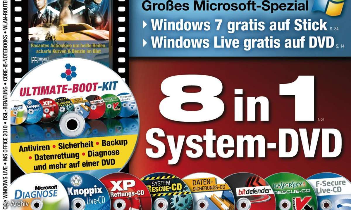 Cover PC Magazin 8/2010