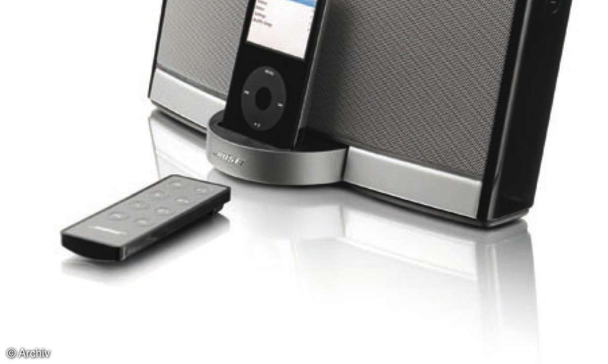 Musik aus dem iPod mittels