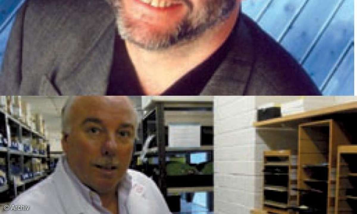 Paul Stephenson (unten)