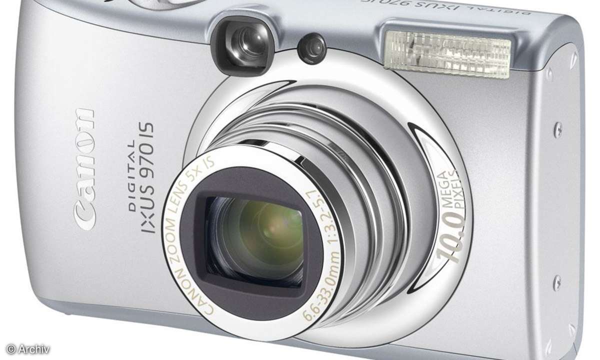 Canon Digital Ixus 970 IS mit 5fach-Zoom und 10 Megapixeln