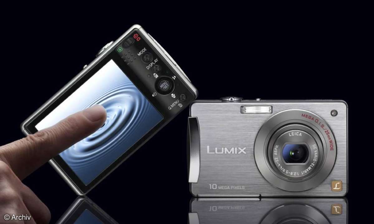 Panasonic-Digitalkamera mit 25- bis 125-mm-Zoom