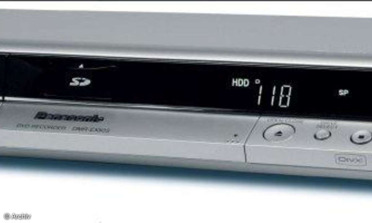 Test: Panasonic DVD-Festplattenrecorder
