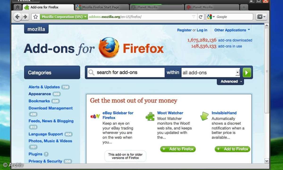Firefox 4.0 Mockups