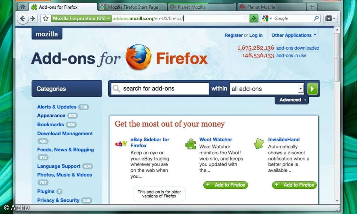 Firefox 4.0 Mockups