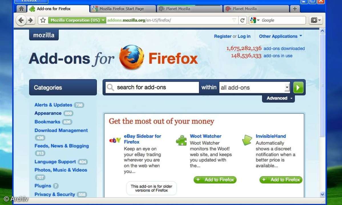 Firefox 4.0 Mockups