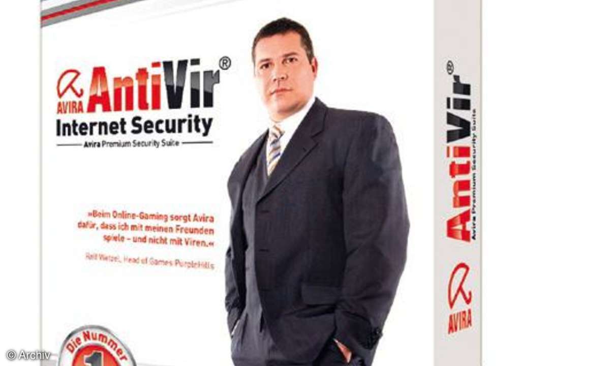 Das Antivirus-Programmtuning in Bildern