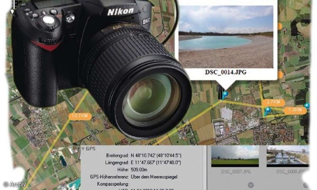 Fotos mit Geodaten aufwerten
