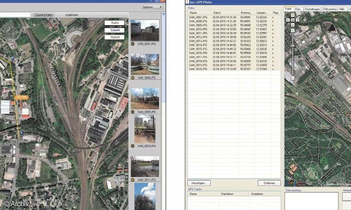 Fotos mit Geodaten aufwerten