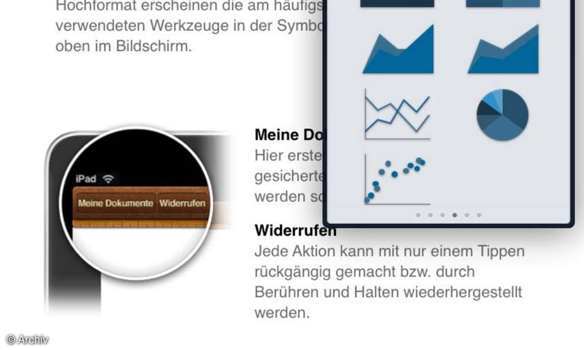 Apple iPad Pages App