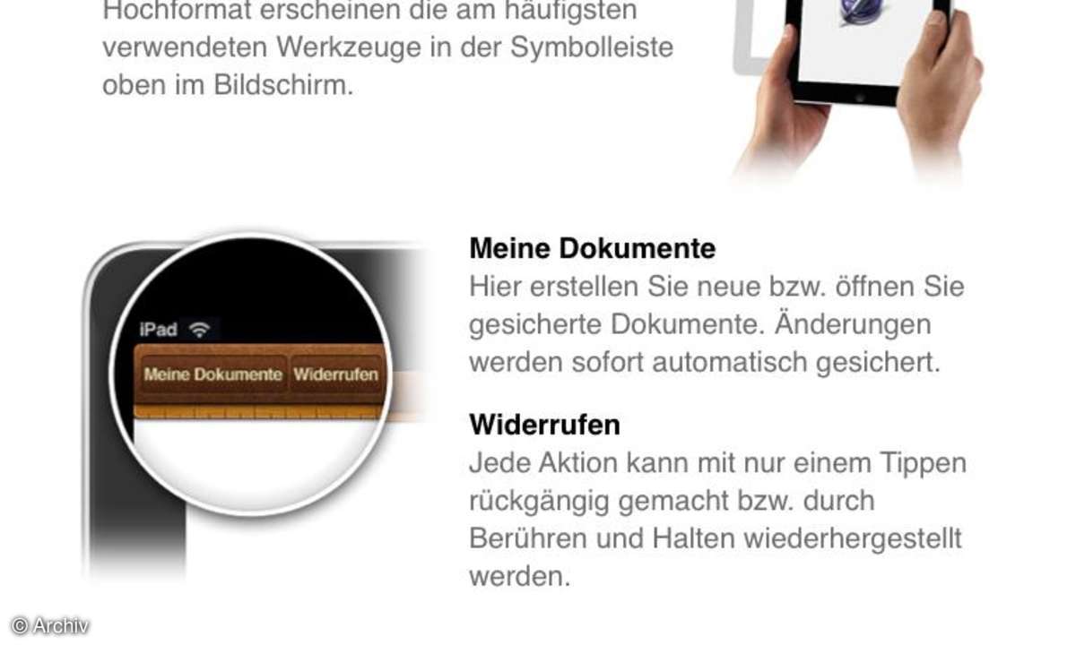 Apple iPad Pages App