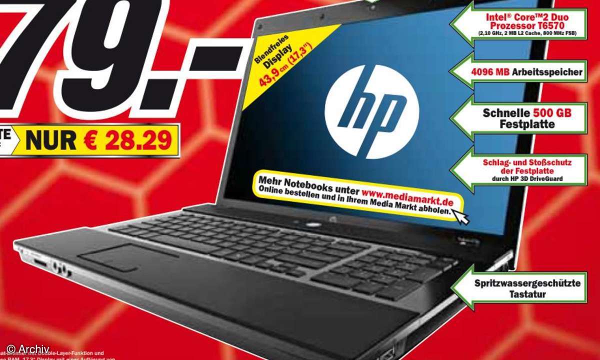 Media Markt: Die Notebooks des neuen Flyers im Schnäppchen-Check