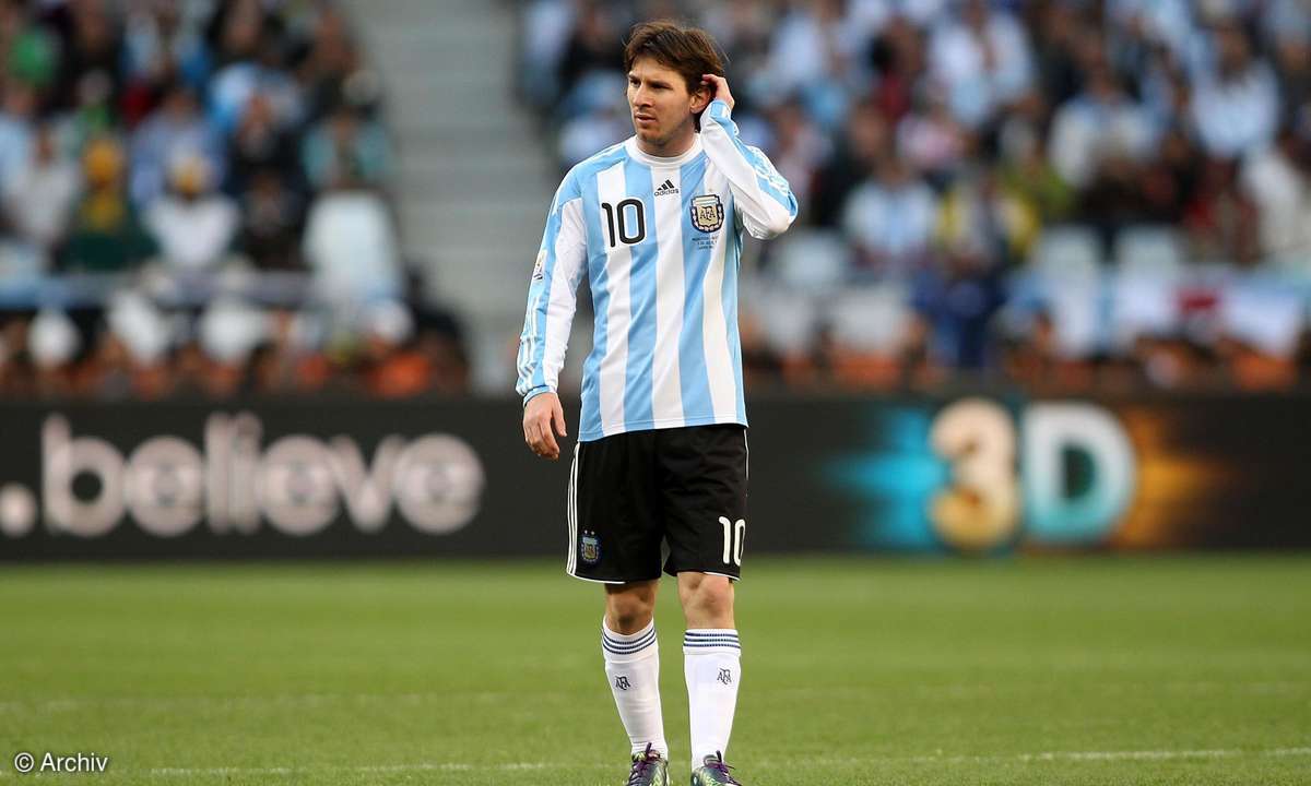 WM-Viertelfinale Deutschland gegen Argentinien in Südafrika (2010)