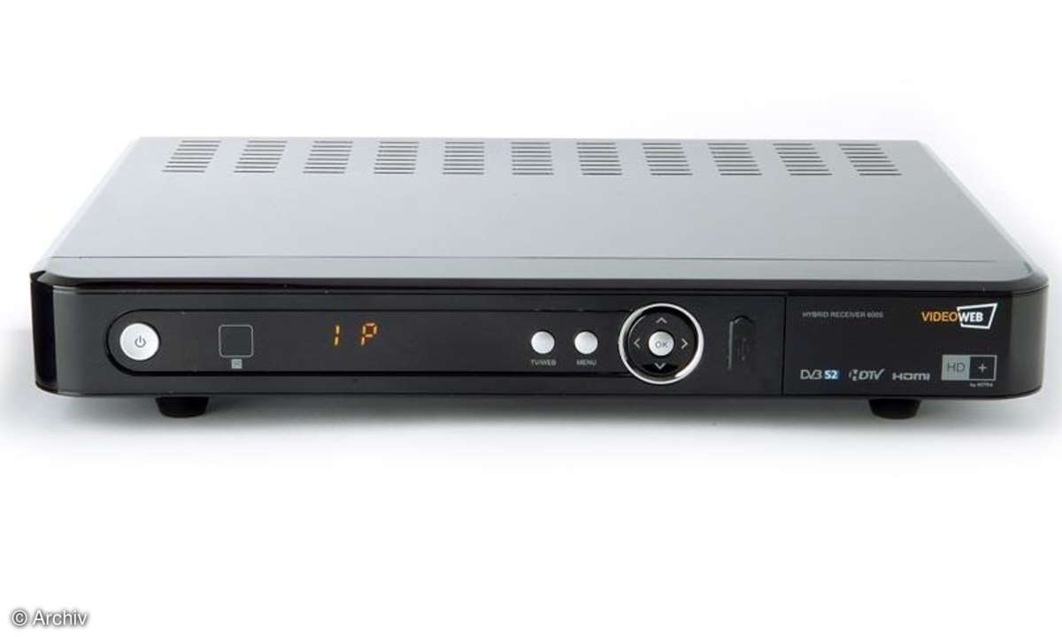 Hybrider HDTV-Receiver VideoWeb 600S