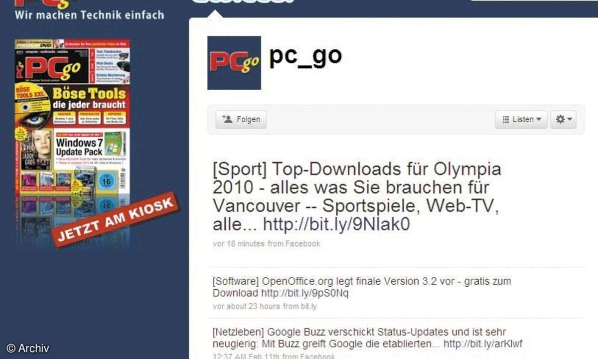 Twitter-Tools und Tipps