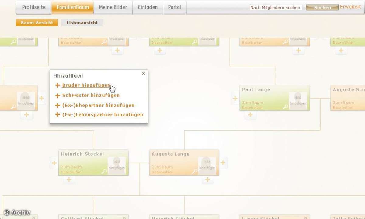 Ahnenforschung Web 2.0
