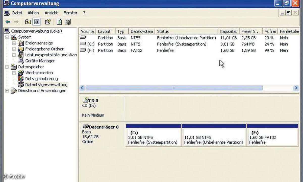 Dreimal Windows dank Bootmanager Grub 2