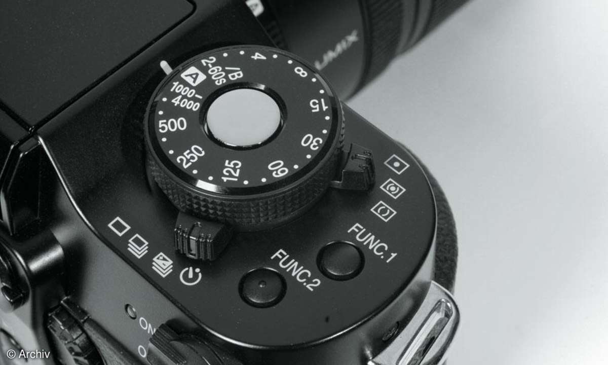 Leica Digilux 3/Panasonic Lumix DMC-L1 Verschlusszeitenrad