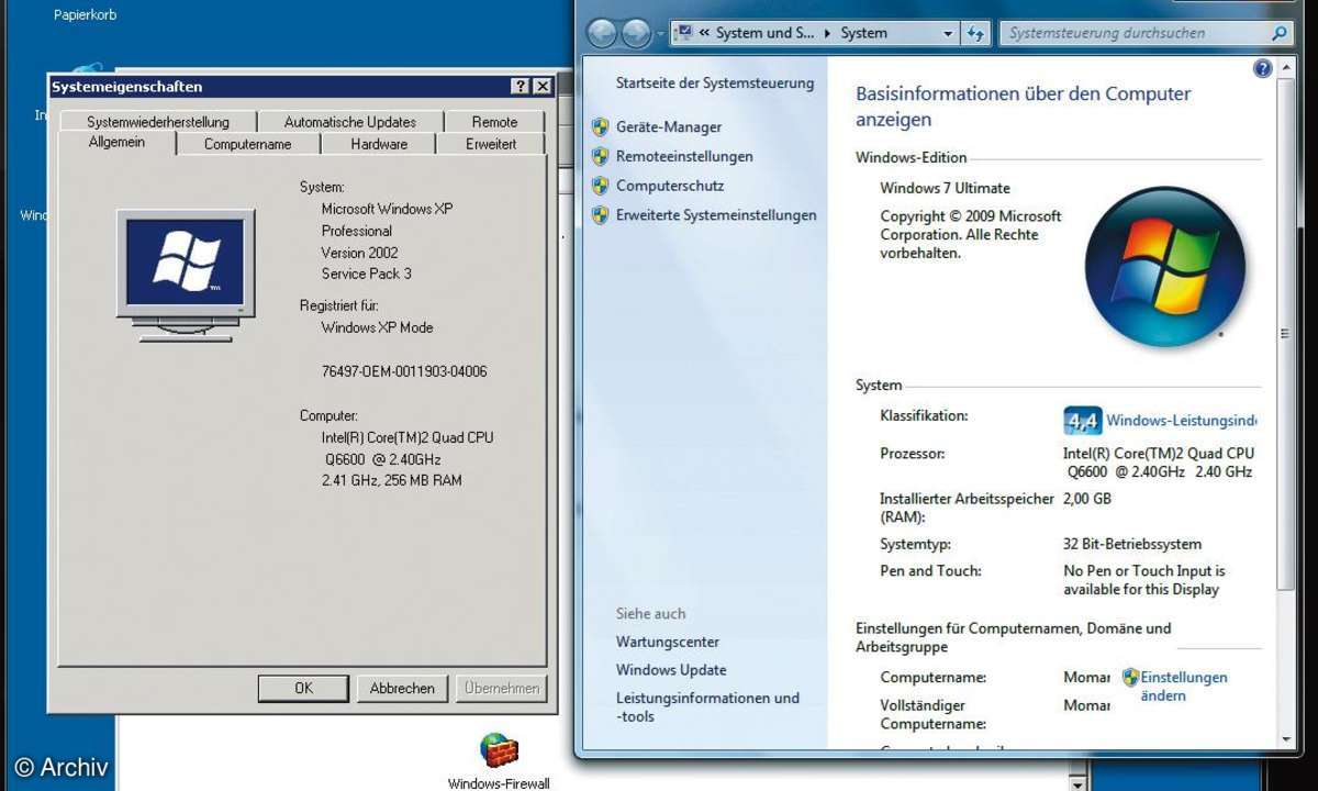 Alte Programme weiter nutzen