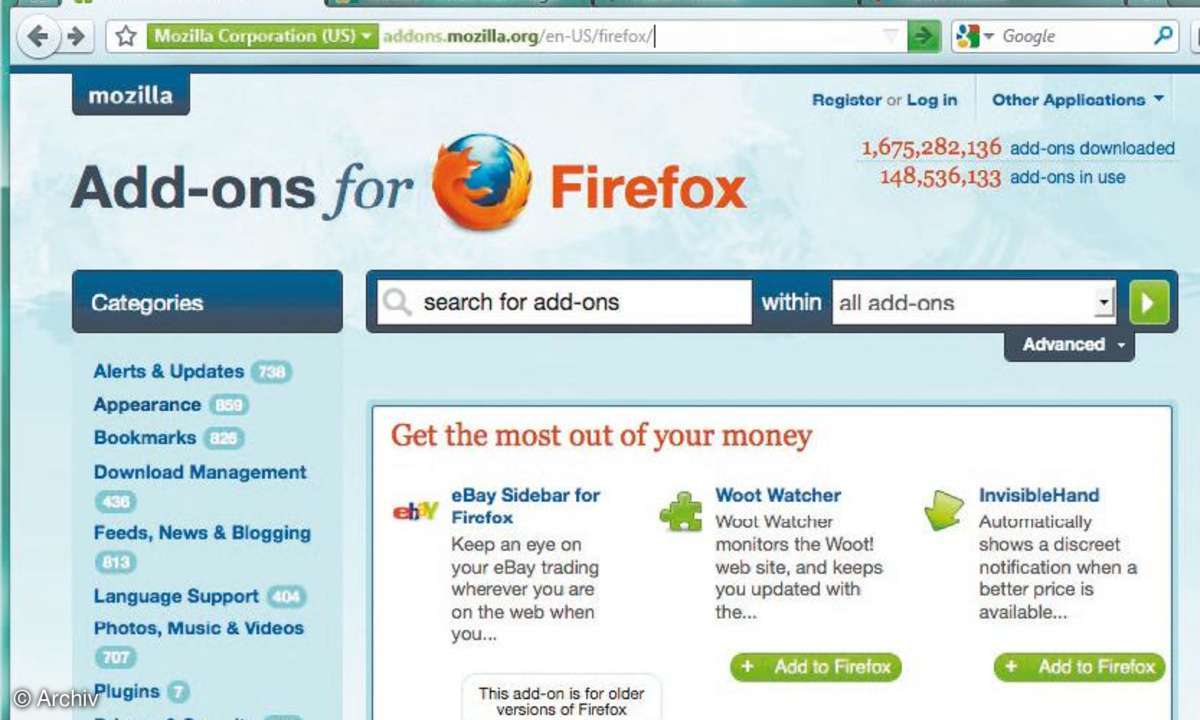 Der Browser-Vergleich in Bildern