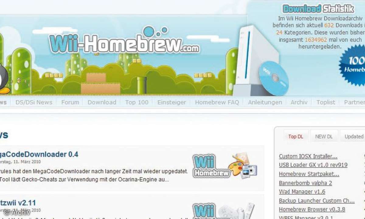 Der Nintendo Wii Hack in Bildern
