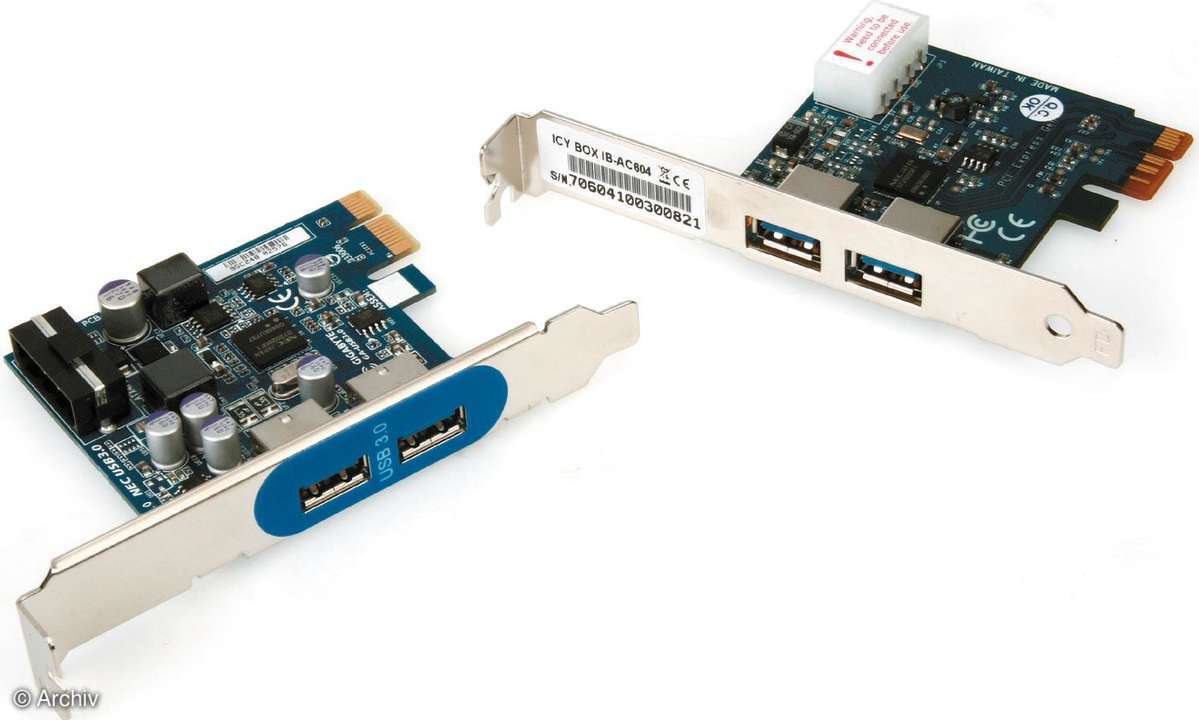 USB 3.0-Schnittstelle in Bildern