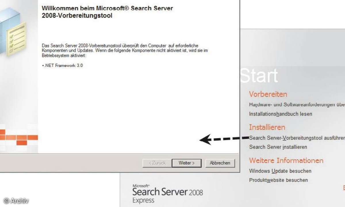 Microsoft Search Server 2008 Express