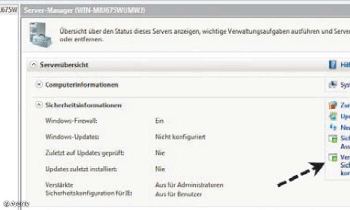 Software Windows Server 2008: Server 2008 als Desktop-System