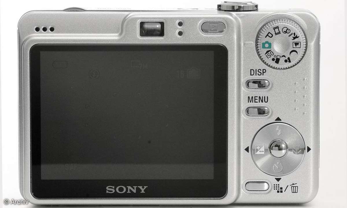 Sony Cybershot DSC-W55 Vierrichtungswippe