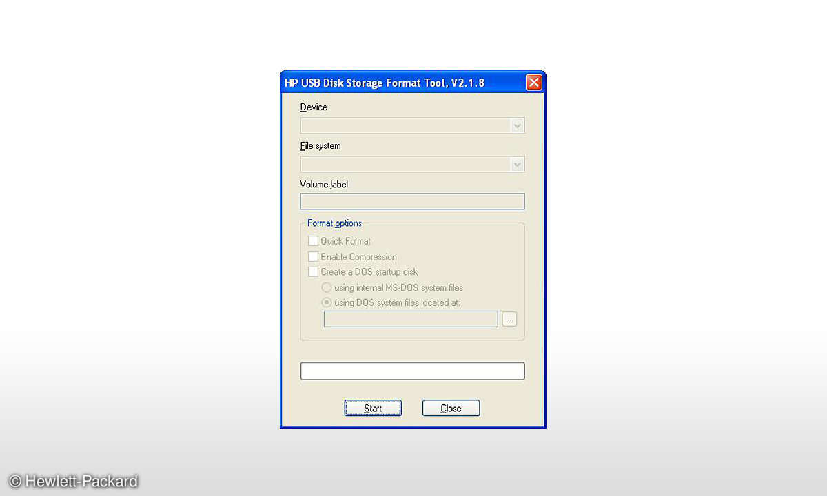HP USB Disk Storage Format Tool