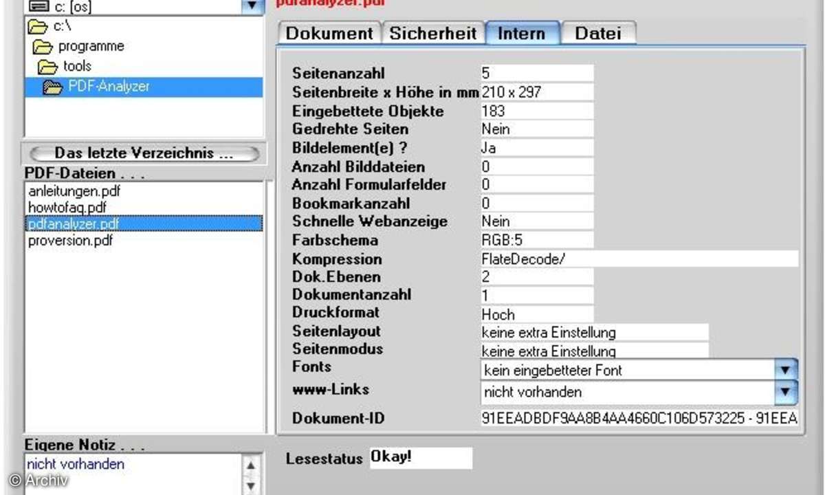 PDF Analyzer