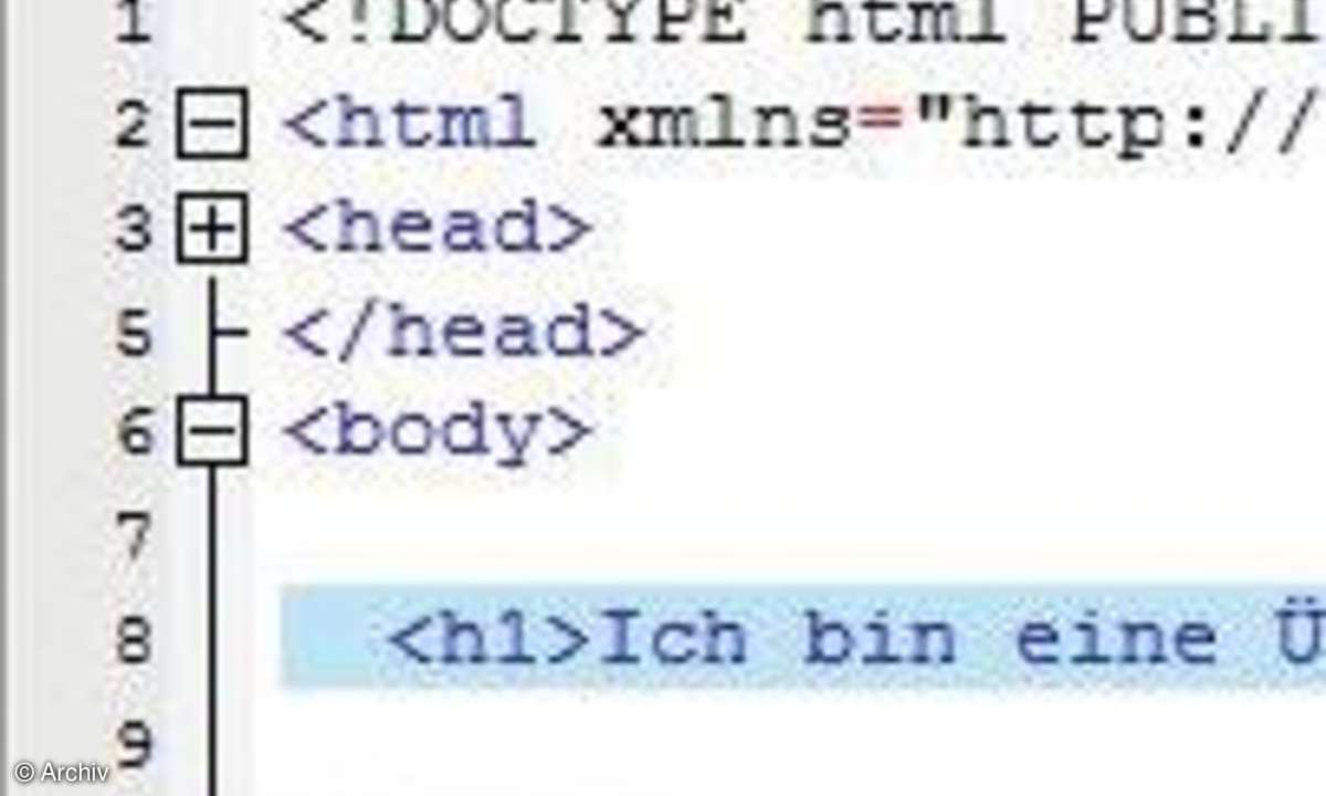 Editoren für Web - Entwickler