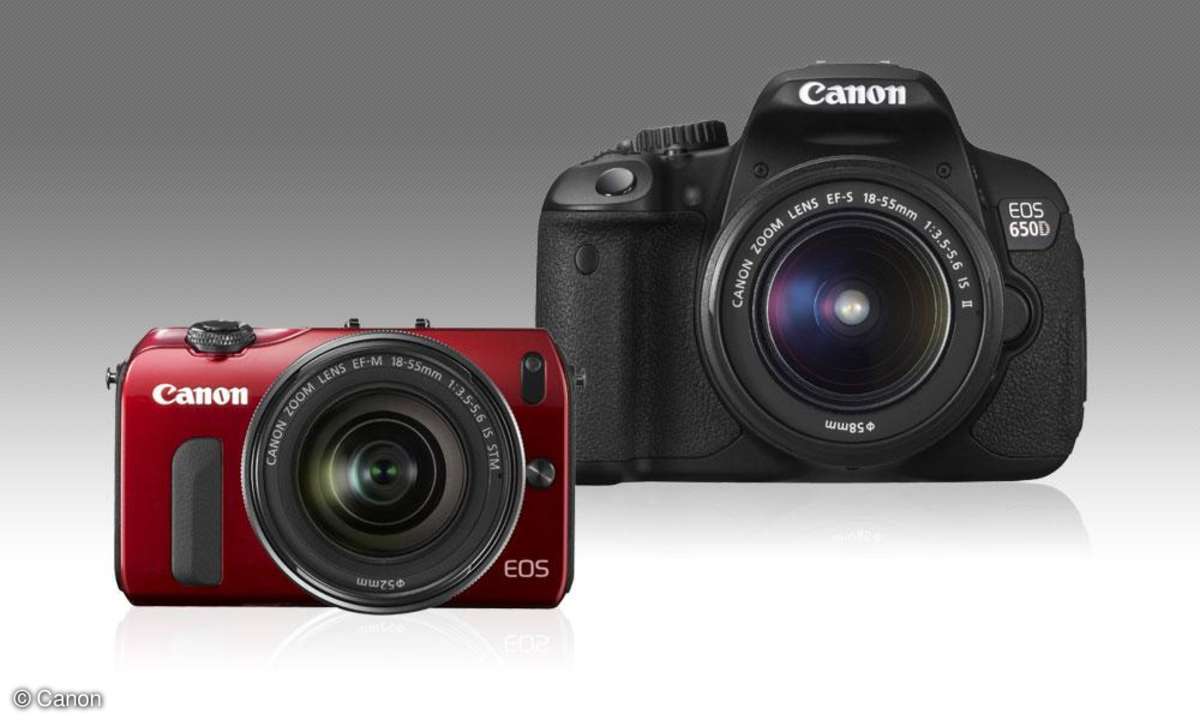 Canon EOS M vs. Canon EOS 650D