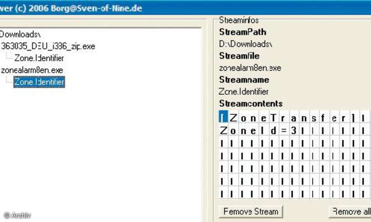 ADS-Viewer in Bildern